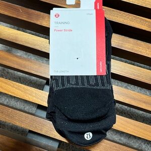 Lululemon Power Stride Sox Set Size Small